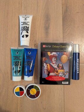 Assorted Ben Nye Make Up + Body Paint